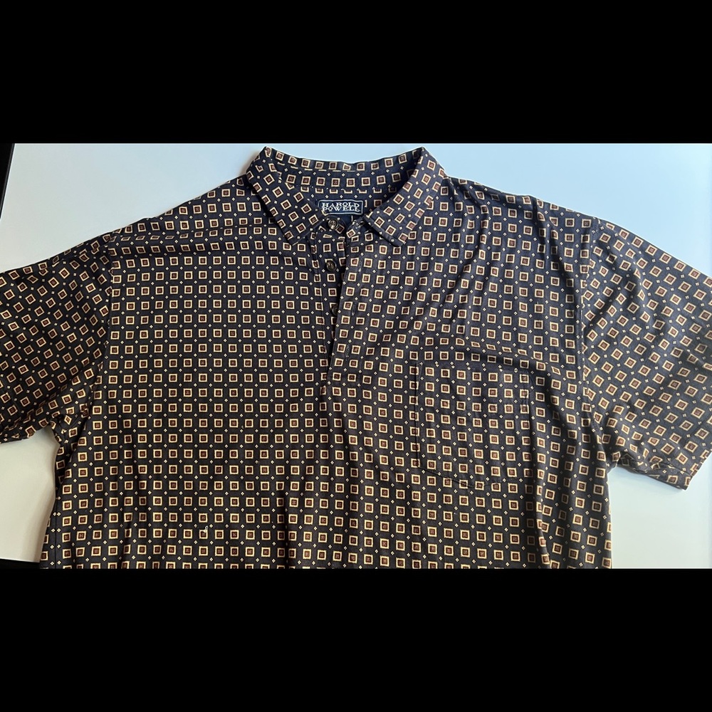 Harold Powell Men’s Casual Shirt Size XXL